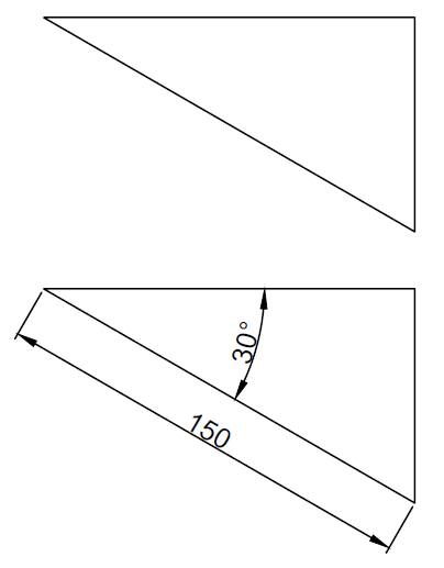 autocad draw line specific length